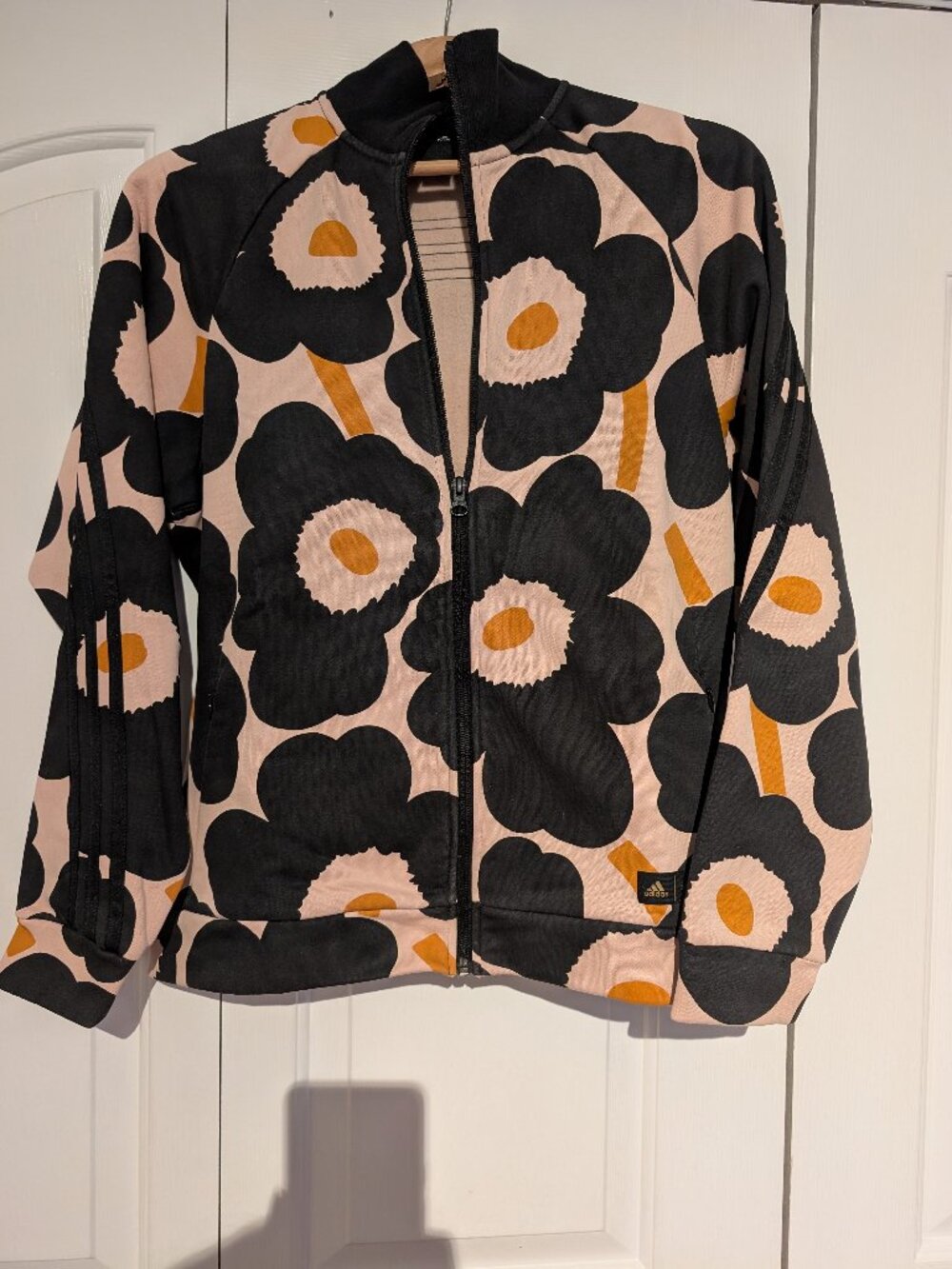 Marimekko x Adidas Unikko zip-up sweater (size S)